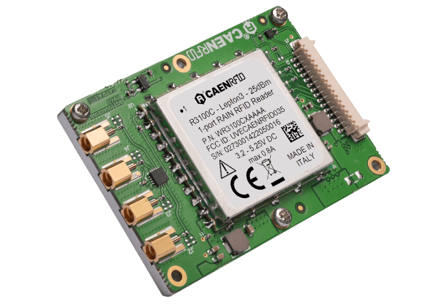 Caen Module CAEN RFID R3104C - Lepton3x4 - 25dBm 4-Port RAIN RFID Reader Module ...